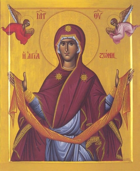 Placing of the Cincture (Sash) of the Most Holy Mother of God