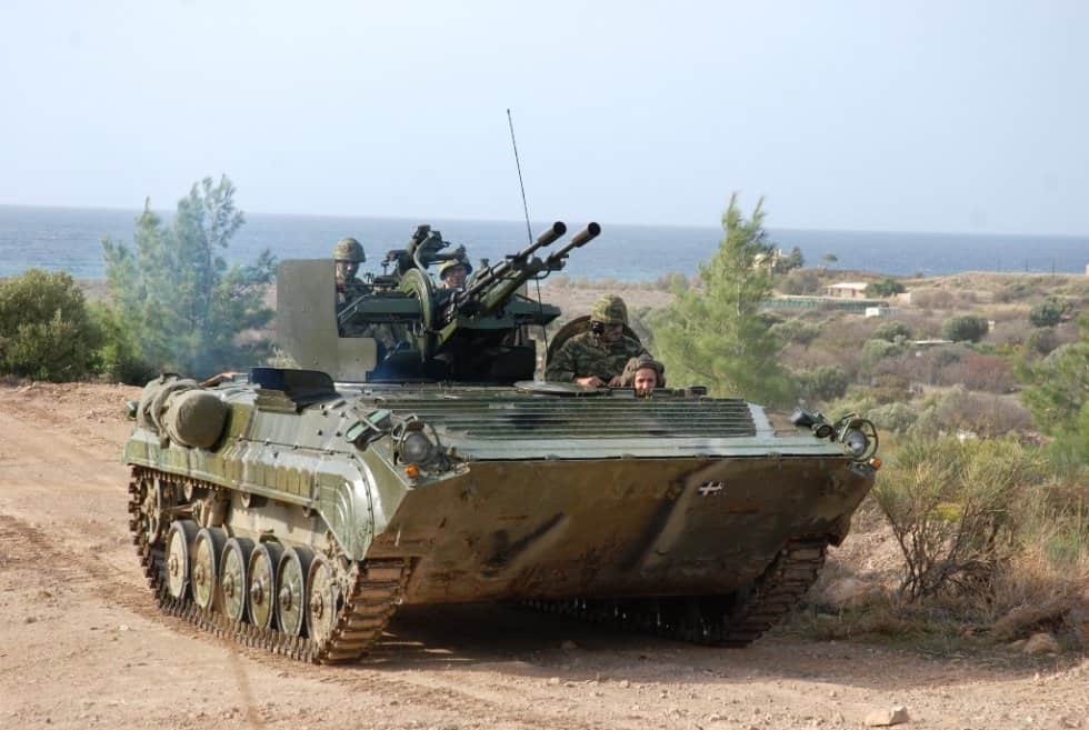 Greece BMP-1 tank