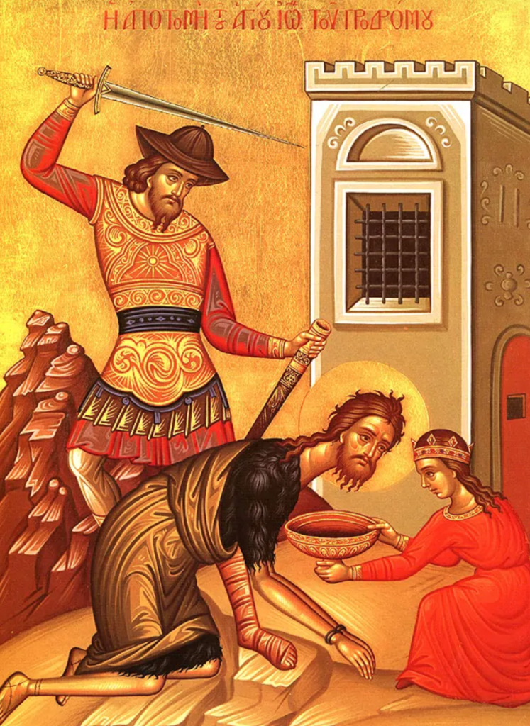 August 29: Beheading Of John The Baptist