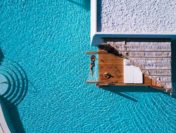 Maldives-style luxury villas in Crete
