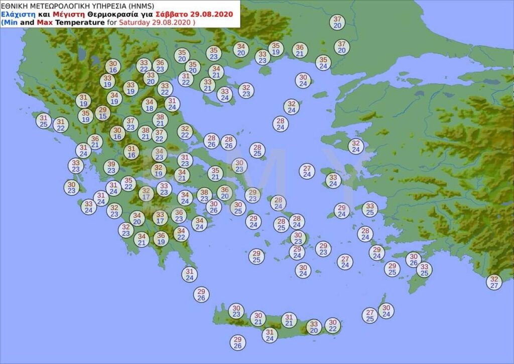 Heatwave set to hit Greece over the next few days