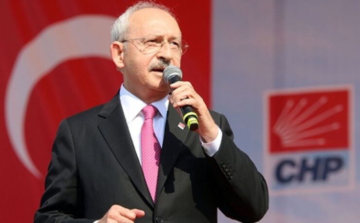 Turkish opposition leader Kemal Kılıçdaroğlu.