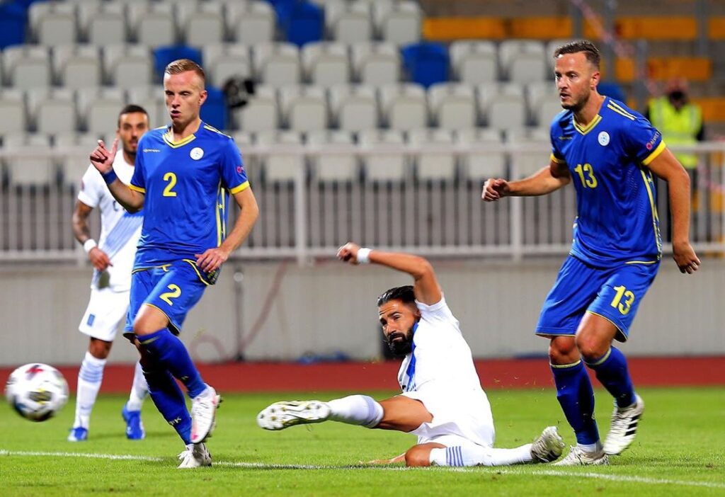 Greece beats Kosovo in Nations League match