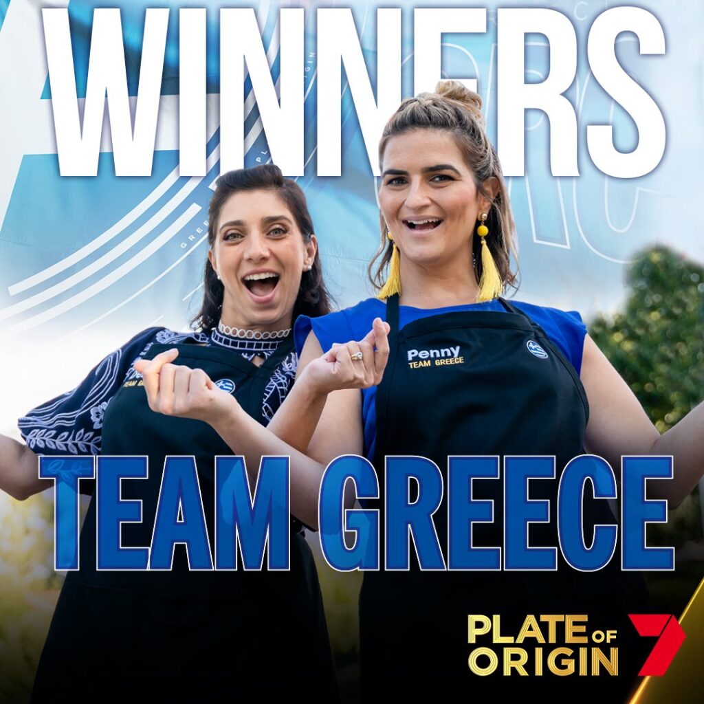 Team Greece win Channel Seven's 'Plate of Origin'