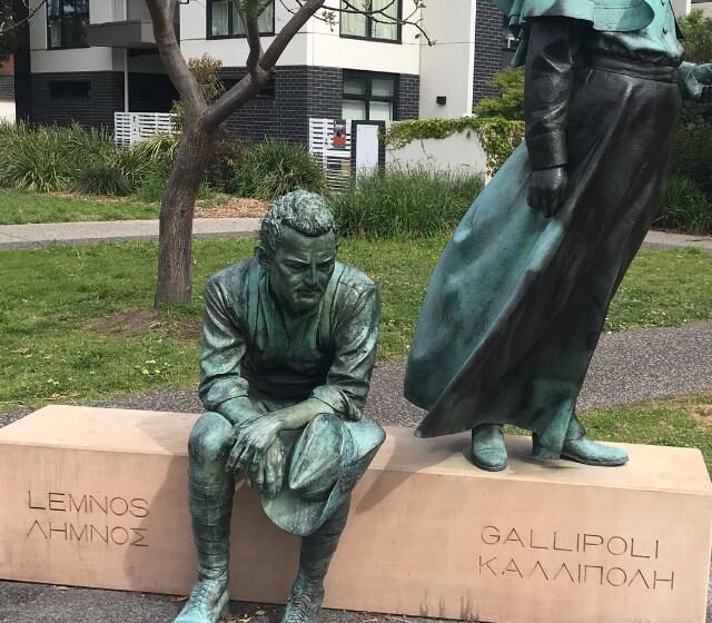 Lemnos Gallipoli Memorial vandalised