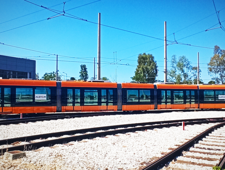 Alstom delivers the first two Citadis X05 trams to Athens