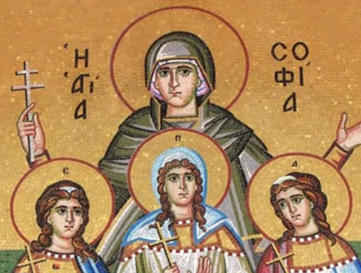 Feast Day of Agia Sophia and her daughters Pisti, Elpida and Agapi
