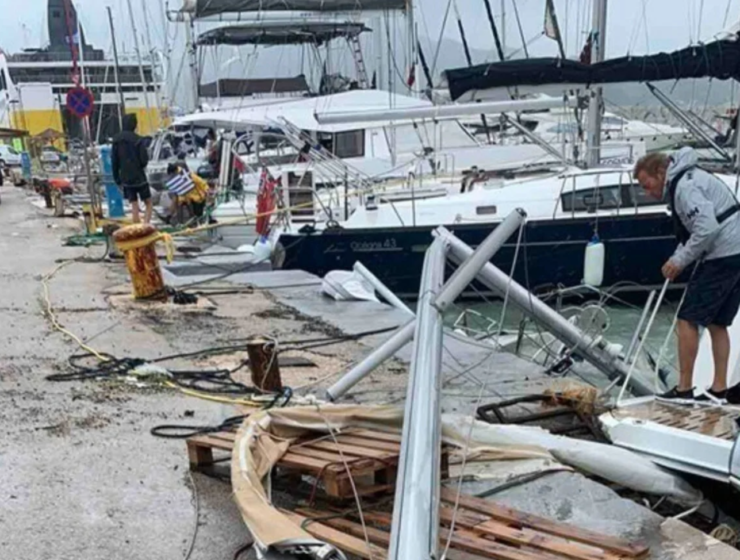 Cyclone Ianos leaves trail of destruction