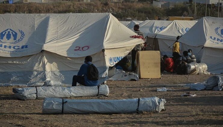 6% of the 12,500 homeless Moria camp residents rehoused