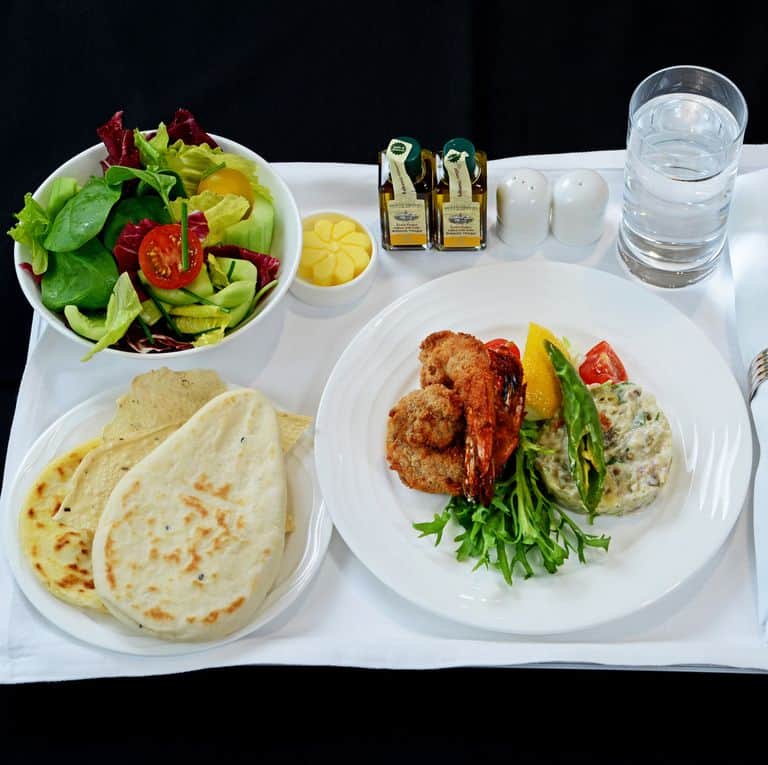 Doxis Bekris Greek chef UAE airline food