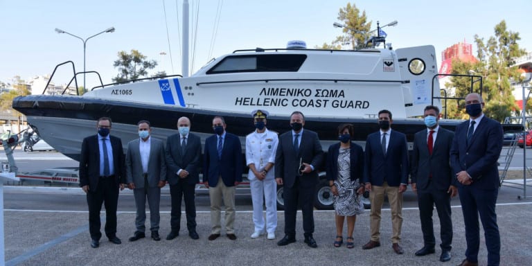 The Hellenic Coast Guard receives two new patrol boats