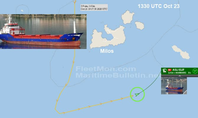 Milos cargo ship turkey