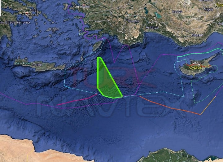 Turkey's NAVTEX until November 4. Greek Greece