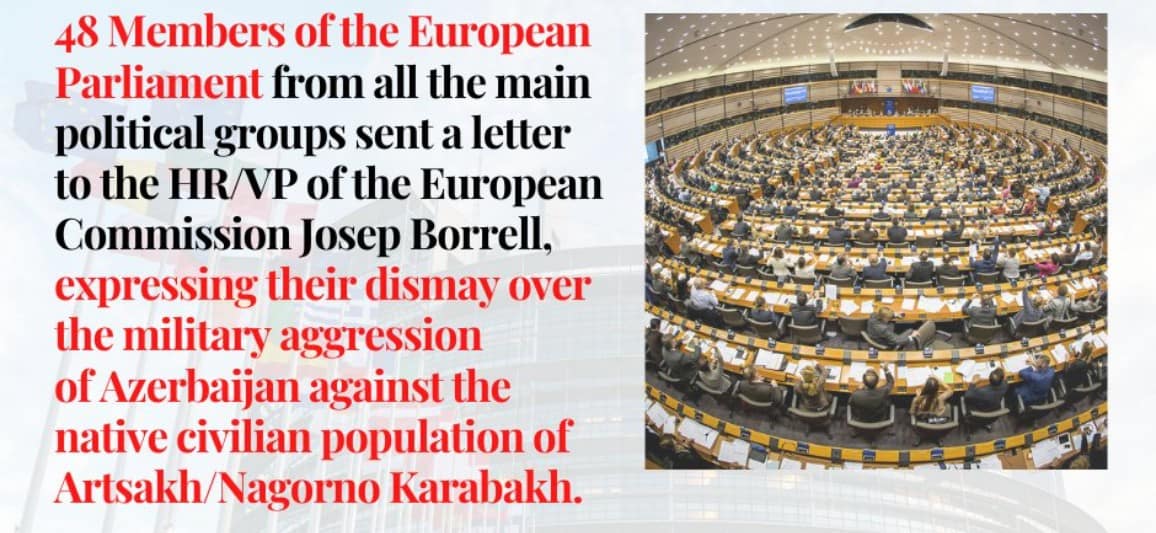 Greek & Cypriot Members of European Parliament increase pressure for the "Azerbaijani army to immediately stop its aggression" 1