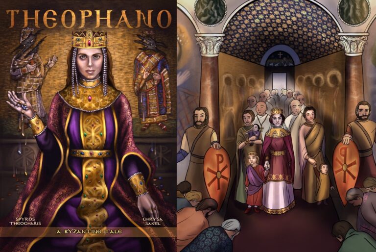 Theophano: A Byzantine Tale, the MUST read comic with the most beautiful illustrations