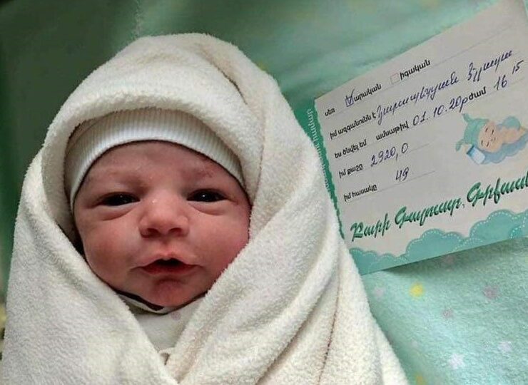 Beautiful baby is born in Artsakh as Azerbaijani Twitter users admit they would kill Armenian babies 4