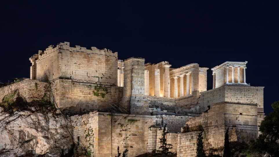 Acropolis sparkles like never before after lights are upgraded (VIDEO) 1