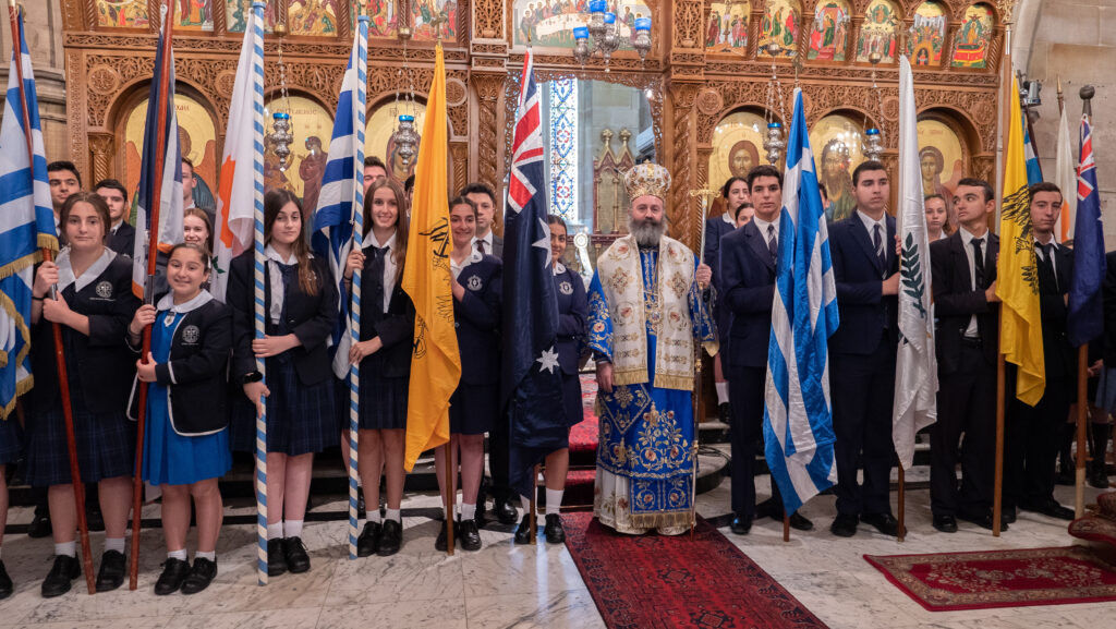 A message from His Eminence Archbishop Makarios on OXI Day