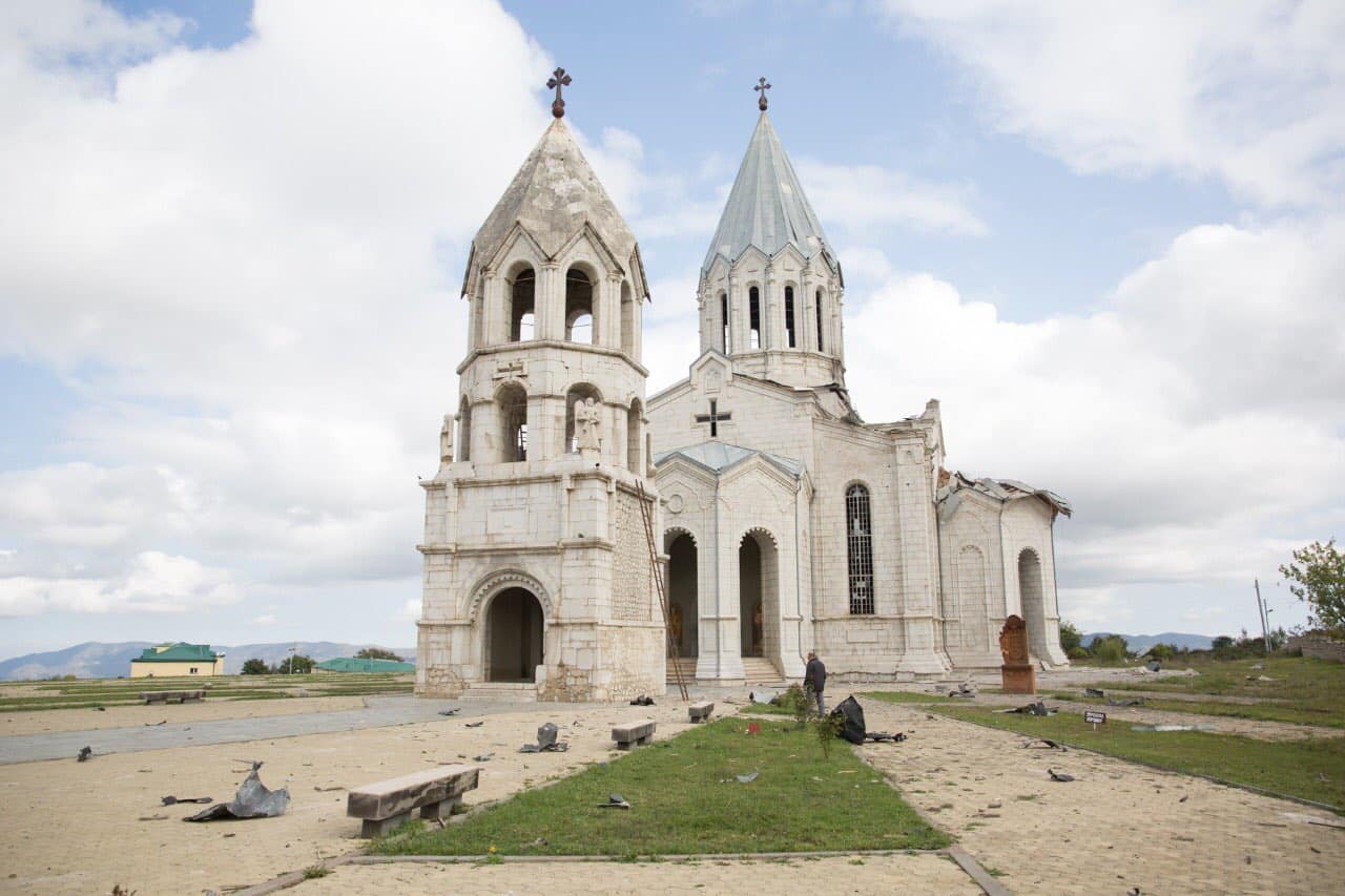 Azerbaijan targets Armenian Church and Cultural House in Artsakh (VIDEO) 9