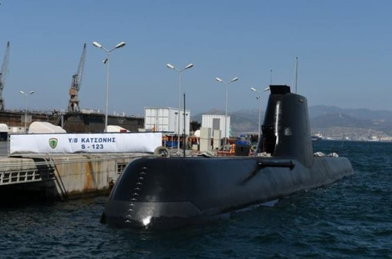 Katsonis Greek submarine.