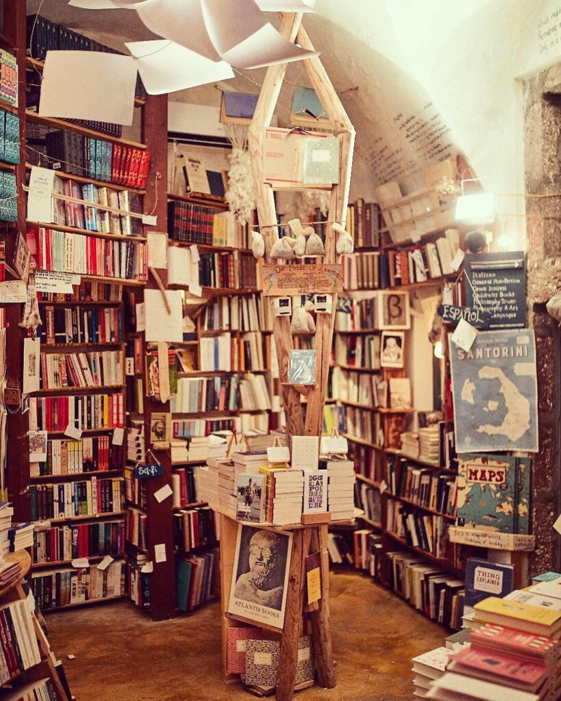 Inside Atlantis Books, one of the world's most beautiful bookstores