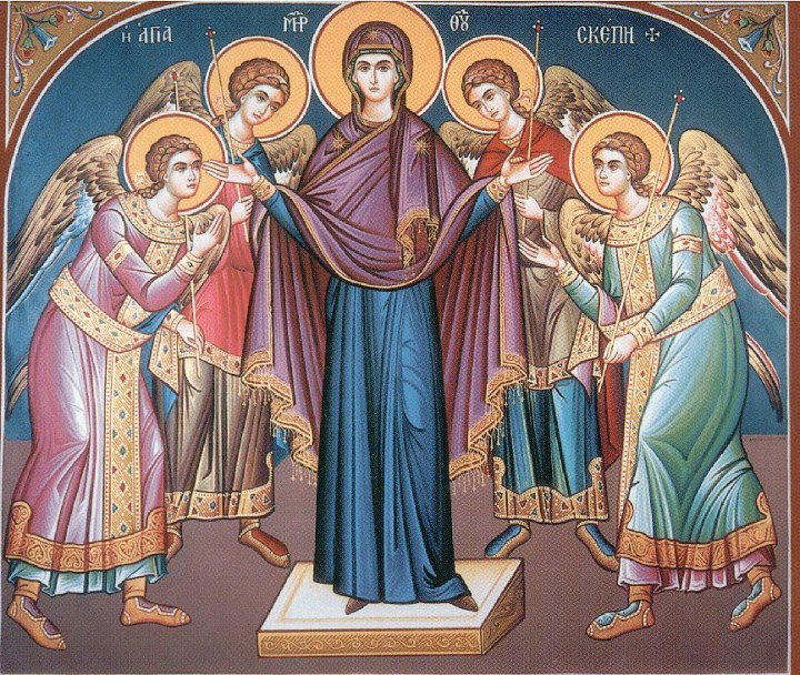 Feast Day of the Protection of the Theotokos, Agia Skepi