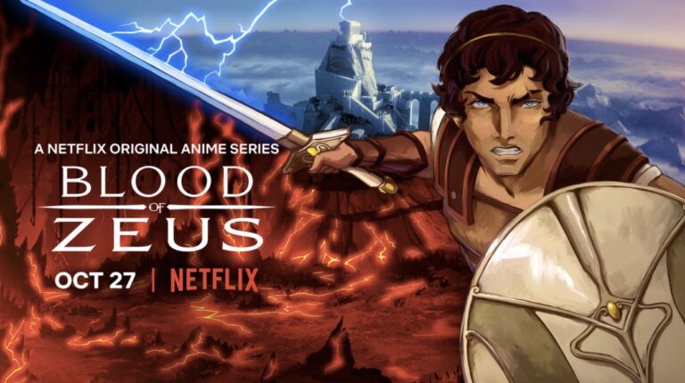Coming to Netflix in October- Greek Mythology Anime Series “Blood of Zeus"