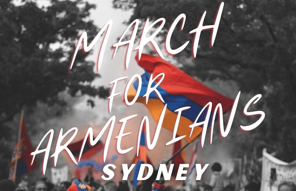 "March For Armenians" to take place in Sydney, Australia on Saturday 24th October