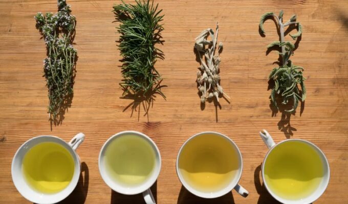 Greek herbal teas