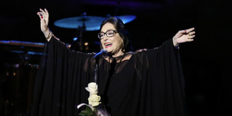 Nana Mouskouri, one of the world's most successful singers, was born on the 13th of October 1934.