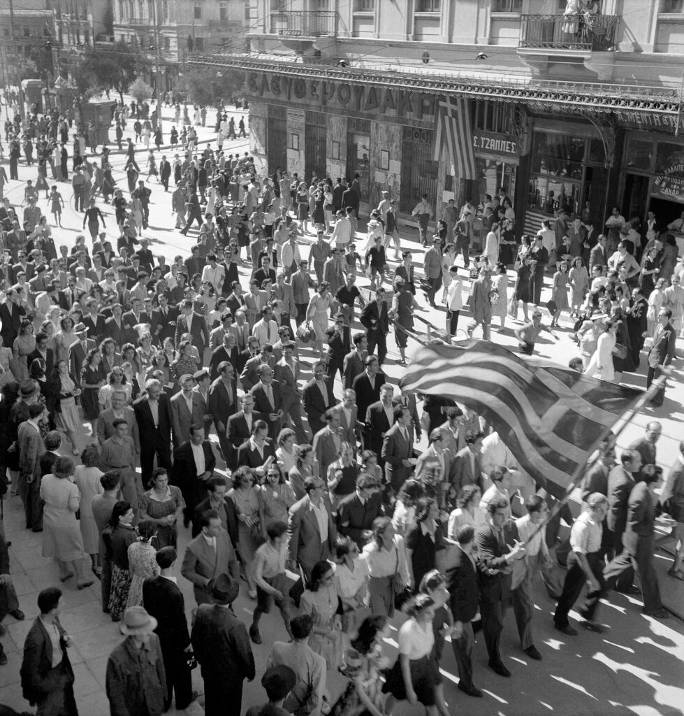 On this day in 1944, Athens is liberated from Nazi forces
