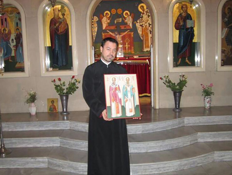 Father Nikolaos Kakavelaki France Lyon Greece