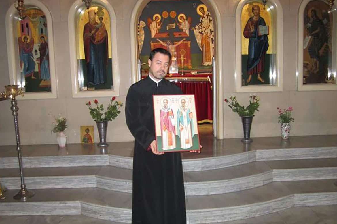 Father Nikolaos Kakavelaki France Lyon Greece Greek orthodox