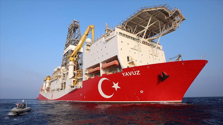Turkey's Yavuz drilling ship has continually violated the Cypriot continental shelf.