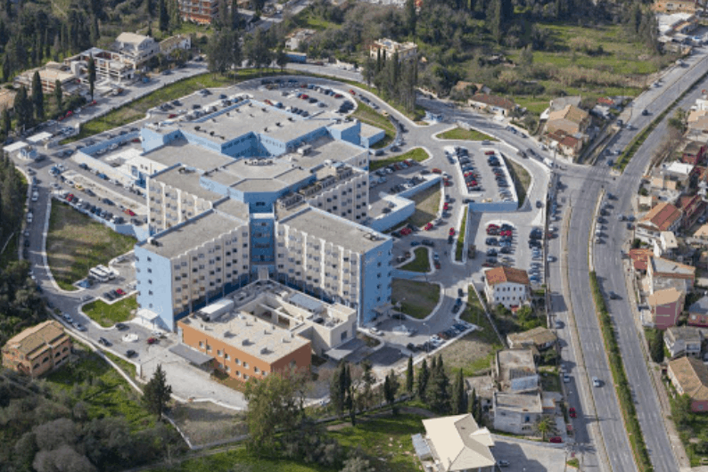 COVID- Corfu Hospital.