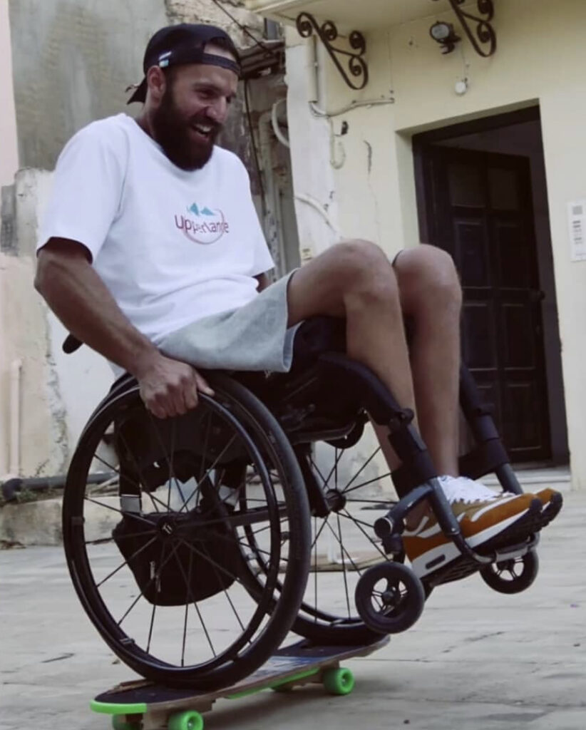 Greek Paralympian Antonis Tsapatakis