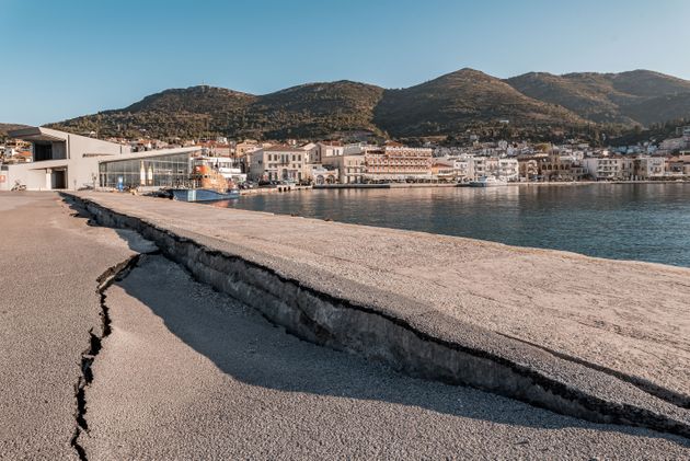Samos rises 18-25cm after powerful earthquake