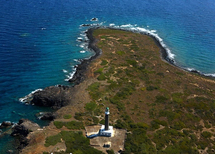 Psathoura lighthouse Alonissos
