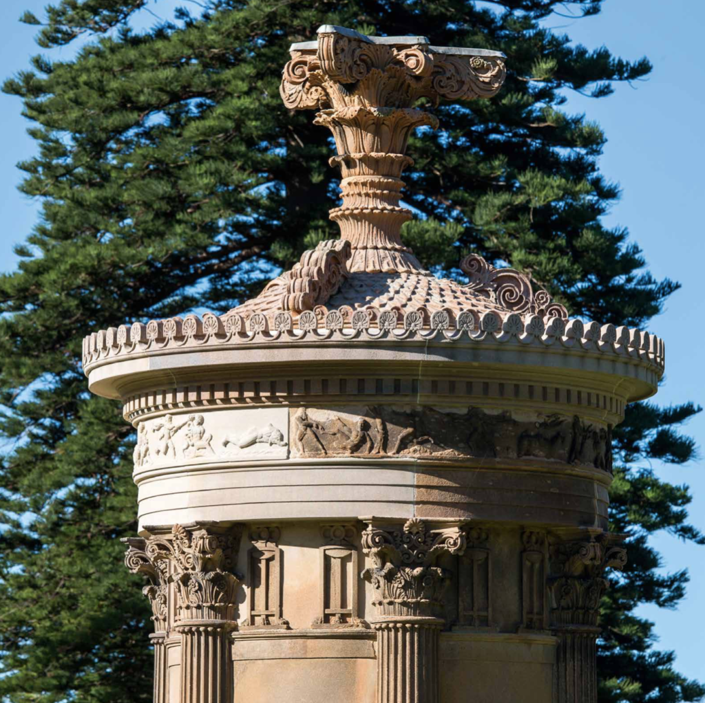 Lysicrates Foundation: Sir James Martin statue unveiled in Sydney, Australia