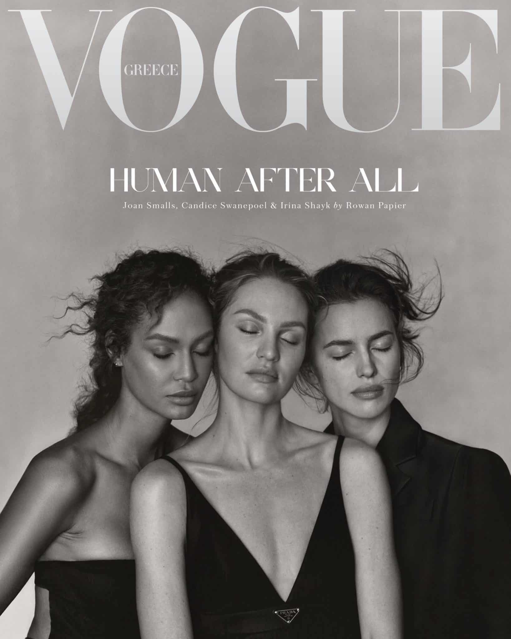 Irina Shayk, Joan Smalls And Candice Swanepoel Grace Vogue Greece