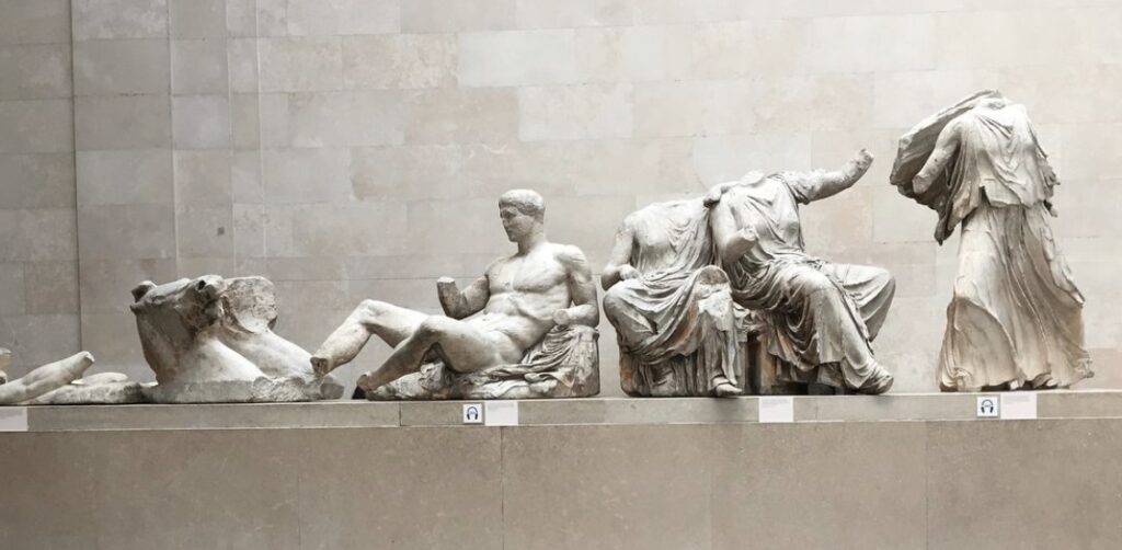 Greek sculptures the parthenon marbles