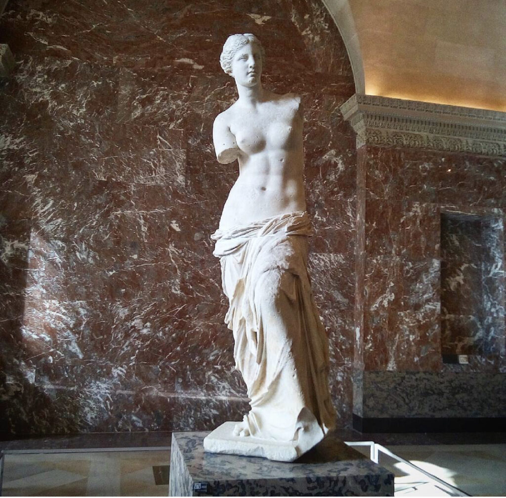 Greek sculptures Venus de Milo