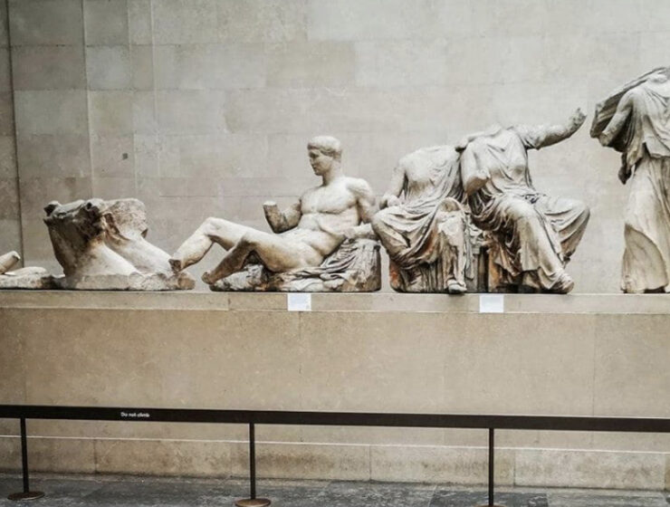 Greek sculptures Parthenon marbles