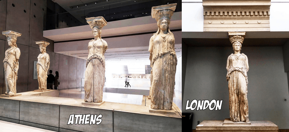 Greek sculptures