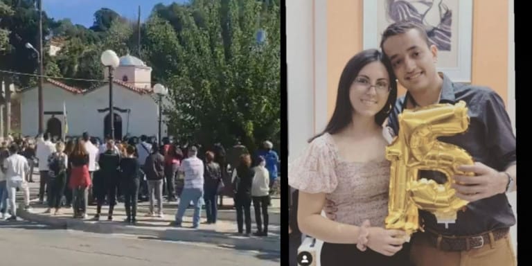 earthquakers Family and friends farewell the two teenagers killed in Samos earthquake
