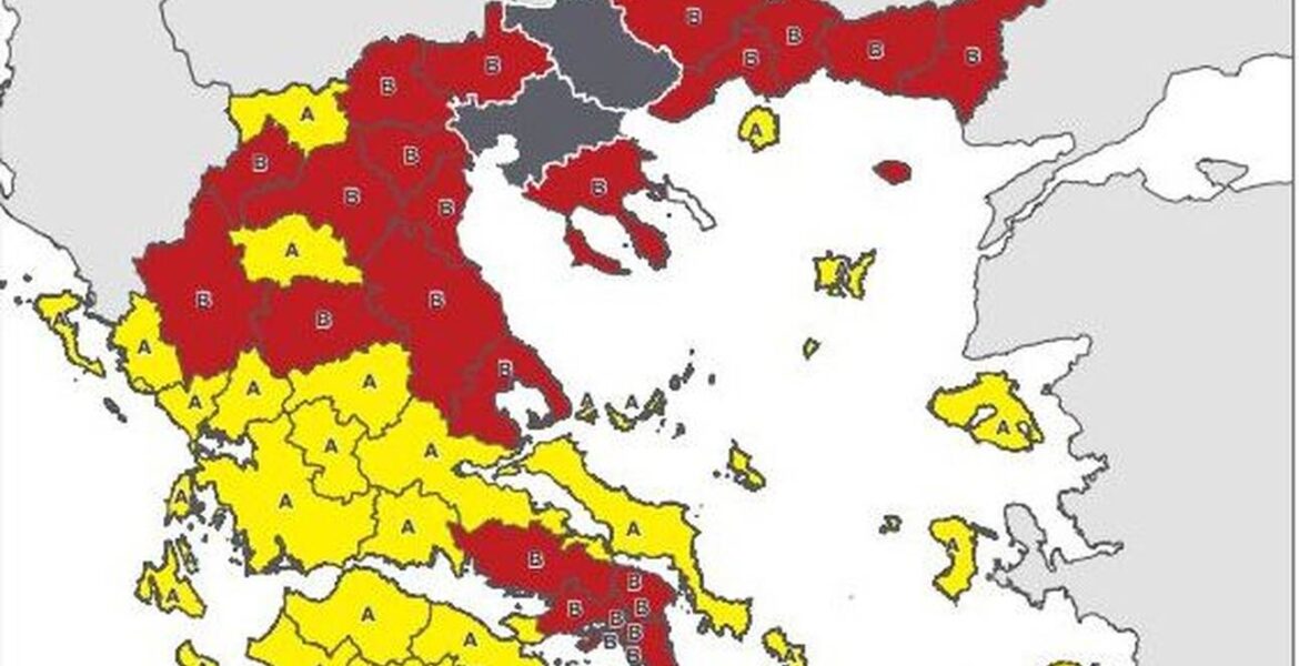 covid-19, Greece updates interactive “Covid-19 Map”