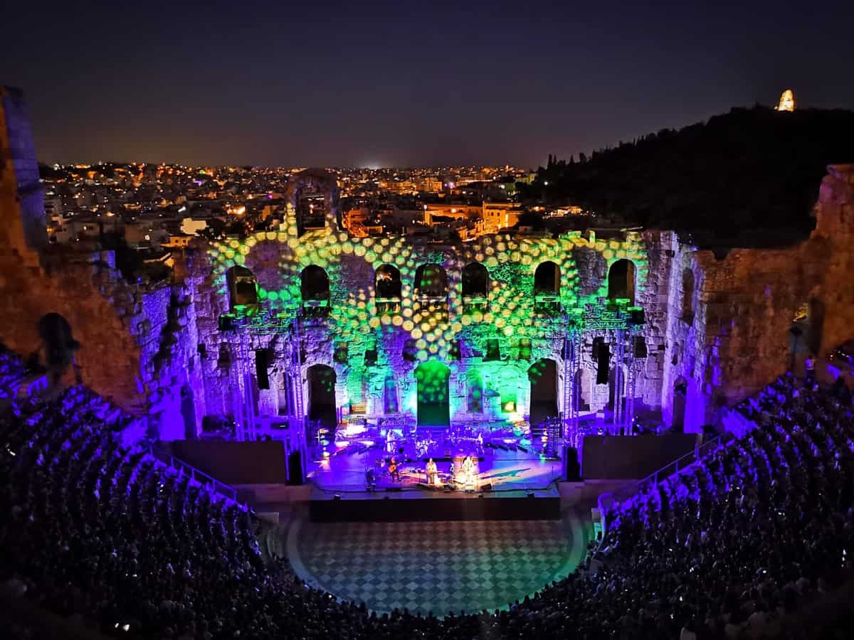 Dead Can Dance Live at the Odeon Herodes Atticus in Athens - July 3, 2019.
