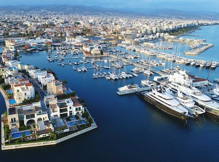 Limassol Port. Cyprus