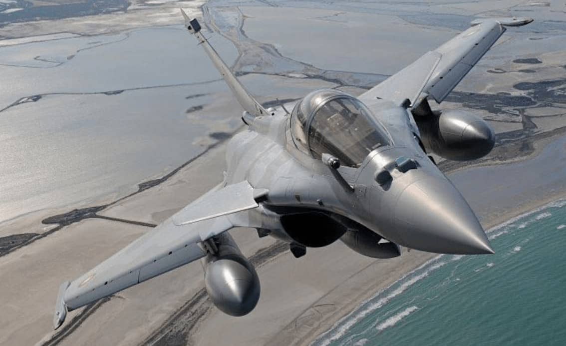 French-made Rafale fighter jet.