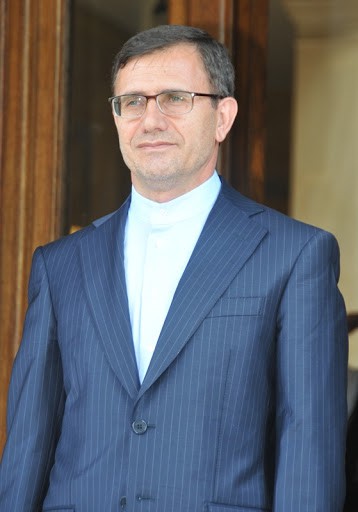 Iranian Ambassador to Athens, Ahmad Naderi.